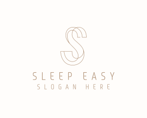 Modern Elegant Letter S logo design