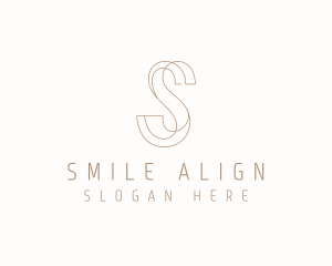 Modern Elegant Letter S logo design