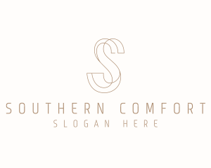 Modern Elegant Letter S logo design