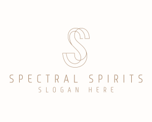 Modern Elegant Letter S logo design