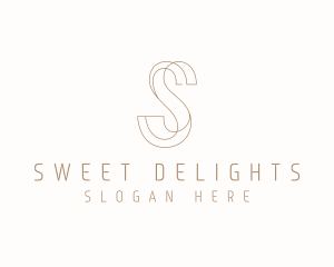 Modern Elegant Letter S logo design