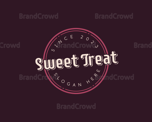 Retro Shop Brand Logo