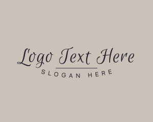 Branding - Script Company Business logo design