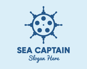 Sailor - Helm Movie Film Reel logo design