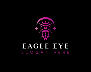 Psychic Eye Moon logo design