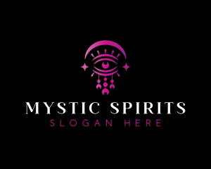 Psychic Eye Moon logo design