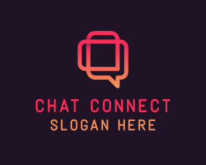 Messaging - Chat Message Speech logo design