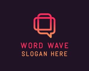 Message - Chat Message Speech logo design