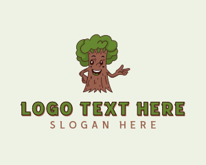 Gardening - Botanical Tree Planting logo design