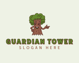 Botanical Tree Planting Logo