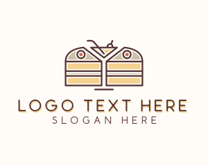 Confectionery - Cake Martini Pastry logo design