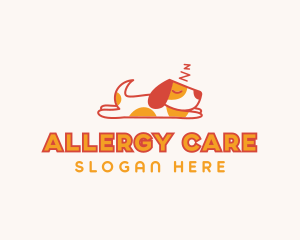 Sleeping Dog Pet Care logo design