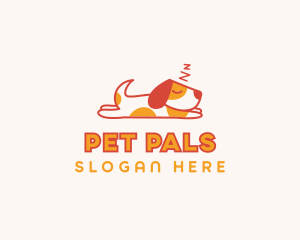 Sleeping Dog Pet Care logo design