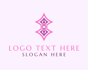 Jewelry Store - Retro Diamond Geometric logo design