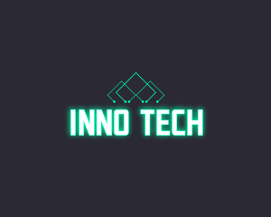 Innovation - Futuristic Innovation Circuit logo design