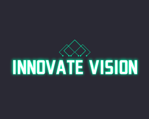 Futuristic Innovation Circuit logo design