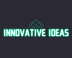 Futuristic Innovation Circuit logo design