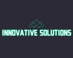 Innovation - Futuristic Innovation Circuit logo design