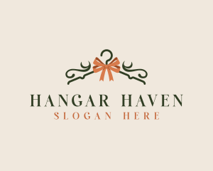 Hanger - Fashion Hanger Ribbon logo design