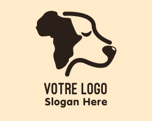 Hound - African Pet Dog logo design
