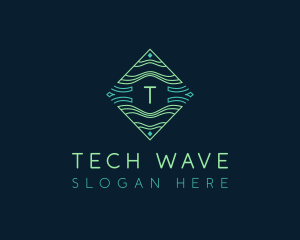 Media Wave Startup logo design