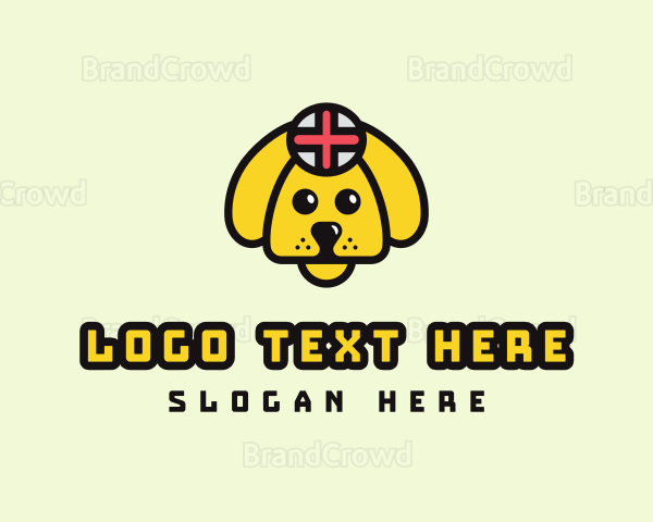Veterinary Yellow Dog Logo