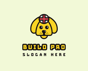 Veterinary Yellow Dog logo design