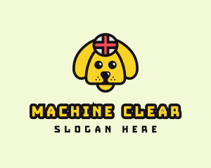 Shelter - Veterinary Yellow Dog logo design