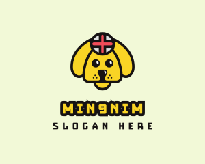 Veterinary Yellow Dog logo design