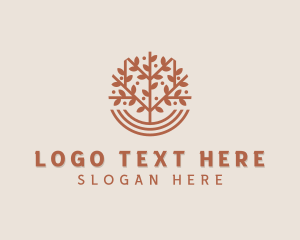 Gardening - Botanical Planting Eco logo design