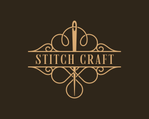 Tailor Needle Dressmaker logo design