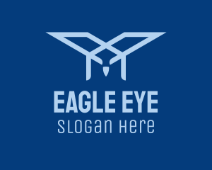 Blue Eagle Construction  logo design