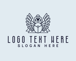 Zodiac - Mystical Ancient Egyptian logo design