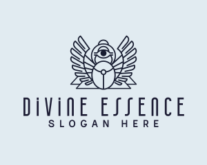 Divine - Mystical Ancient Egyptian logo design