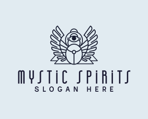 Mystical Ancient Egyptian logo design