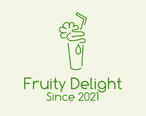 Green Minimalist Cooler logo design