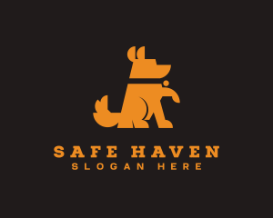 Dog Training Shelter logo design