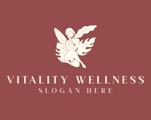 Nude Woman Wellness logo design