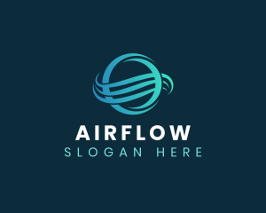 Industrial Airflow Ventilation logo design