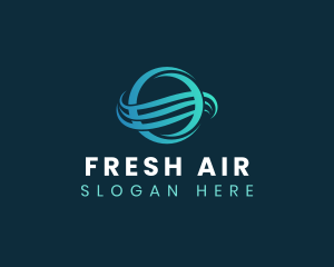 Industrial Airflow Ventilation logo design