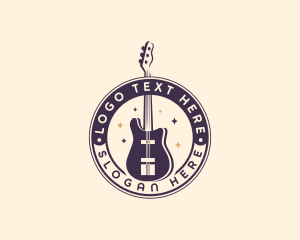 Concert - Guitar Concert Musician logo design