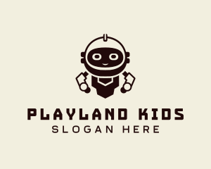 Kids Toy Robot  logo design