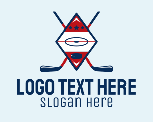 Ice Hockey Sports Team Logo