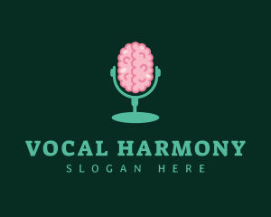 Voice - Brainy Radio Host logo design