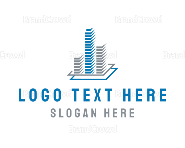 Real Estate Skyscraper Logo