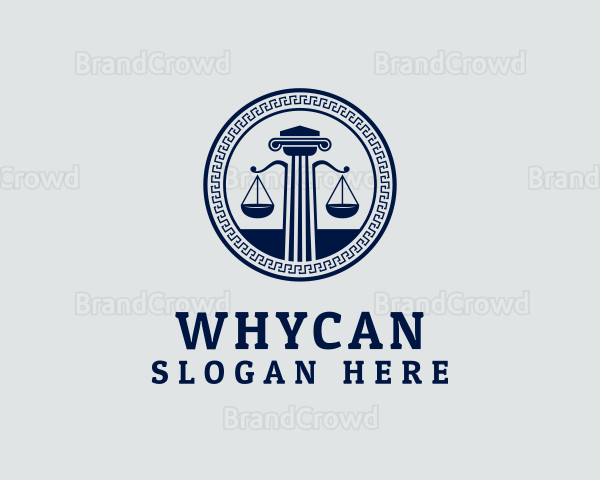 Lawyer Legal Justice Logo