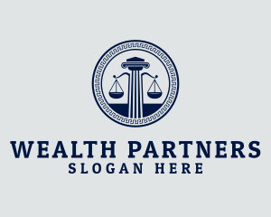 Lawyer Legal Justice logo design