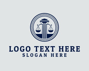 Lawyer Legal Justice Logo