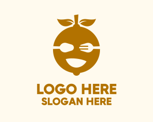 Fine Dining - Healthy Fruit Restaurant logo design