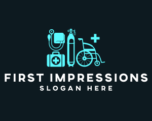 Medical Tools Equipment logo design